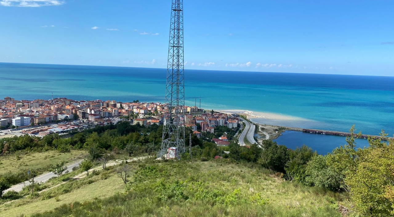 Sinop'ta yaşanan selin ardından deniz tekrar masmavi oldu